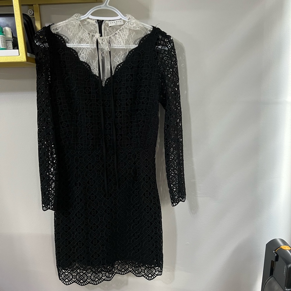 New- Sandro lace dress